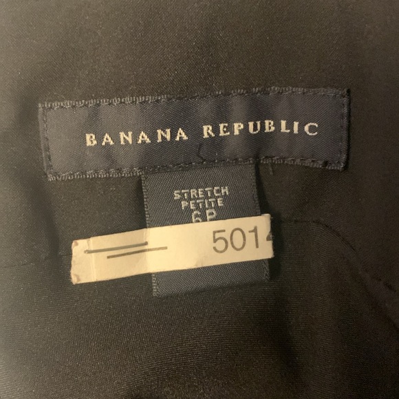 BR LBD black sateen v neck spaghetti strap petite dress EUC - Picture 5 of 7